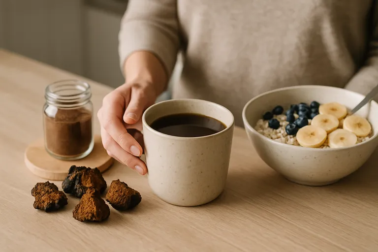 Chaga in je dagelijkse routine